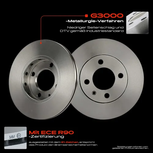 Bremsscheibe Vorderachse Frankberg 5481FB0033945 Bild Bremsscheibe Vorderachse Frankberg 5481FB0033945