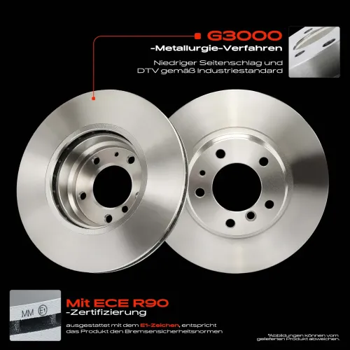 Bremsscheibe Vorderachse Frankberg 5481FB0033946 Bild Bremsscheibe Vorderachse Frankberg 5481FB0033946