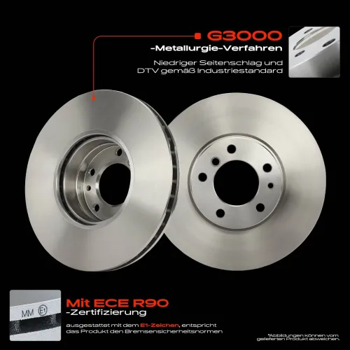 Bremsscheibe Vorderachse Frankberg 5481FB0033970 Bild Bremsscheibe Vorderachse Frankberg 5481FB0033970