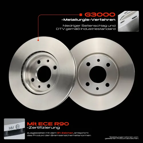 Bremsscheibe Vorderachse Frankberg 5481FB0033972 Bild Bremsscheibe Vorderachse Frankberg 5481FB0033972