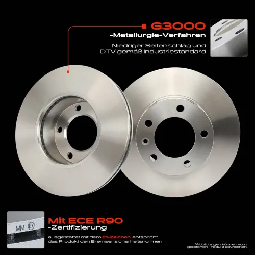 Bremsscheibe Vorderachse Frankberg 5481FB0033974 Bild Bremsscheibe Vorderachse Frankberg 5481FB0033974