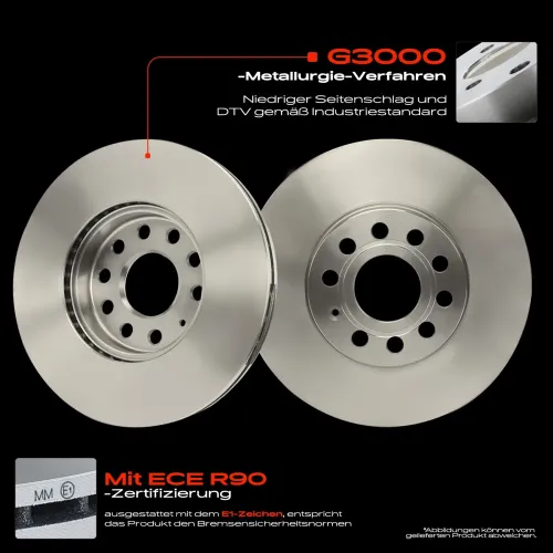 Bremsscheibe Vorderachse Frankberg 5481FB0034006 Bild Bremsscheibe Vorderachse Frankberg 5481FB0034006