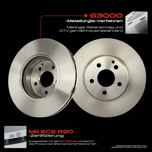 Bremsscheibe Vorderachse Frankberg 5481FB0034007 Bild Bremsscheibe Vorderachse Frankberg 5481FB0034007