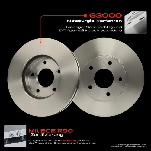 Bremsscheibe Vorderachse Frankberg 5481FB0034013 Bild Bremsscheibe Vorderachse Frankberg 5481FB0034013