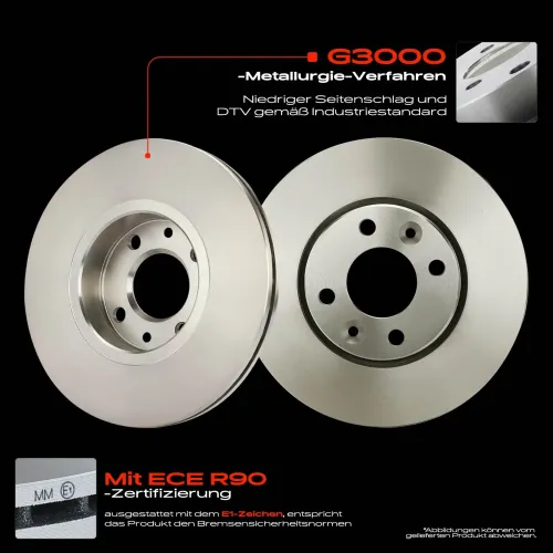 Bremsscheibe Vorderachse Frankberg 5481FB0034023 Bild Bremsscheibe Vorderachse Frankberg 5481FB0034023