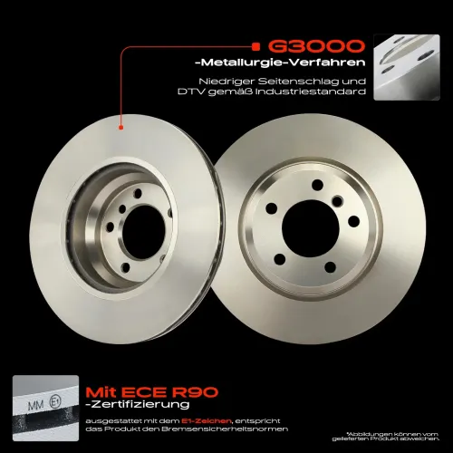 Bremsscheibe Vorderachse Frankberg 5481FB0034041 Bild Bremsscheibe Vorderachse Frankberg 5481FB0034041