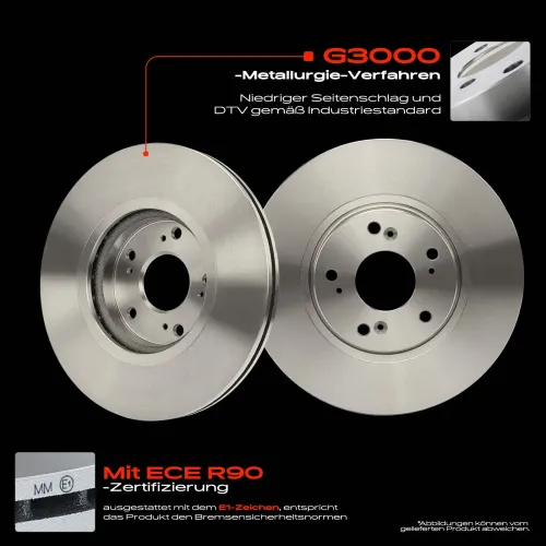 Bremsscheibe Vorderachse Frankberg 5481FB0034047 Bild Bremsscheibe Vorderachse Frankberg 5481FB0034047