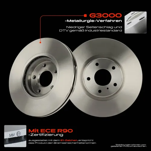 Bremsscheibe Vorderachse Frankberg 5481FB0034076 Bild Bremsscheibe Vorderachse Frankberg 5481FB0034076