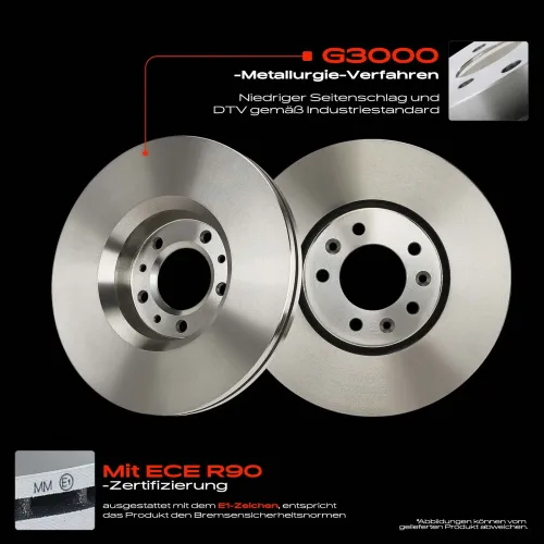 Bremsscheibe Vorderachse Frankberg 5481FB0034091 Bild Bremsscheibe Vorderachse Frankberg 5481FB0034091