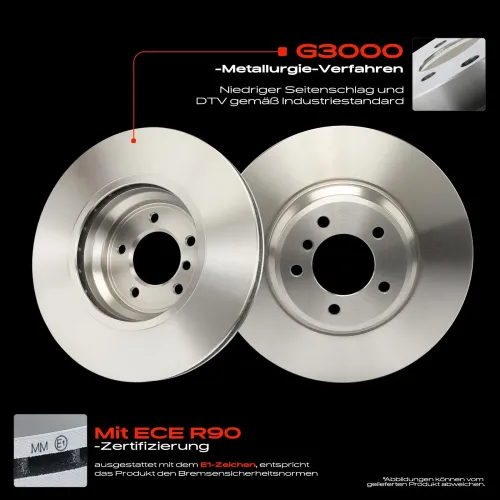 Bremsscheibe Vorderachse Frankberg 5481FB0034095 Bild Bremsscheibe Vorderachse Frankberg 5481FB0034095