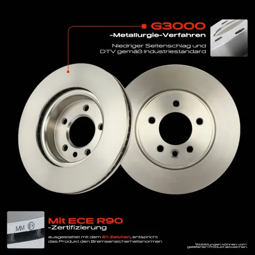 Bremsscheibe Vorderachse Frankberg 5481FB0034098 Bild Bremsscheibe Vorderachse Frankberg 5481FB0034098