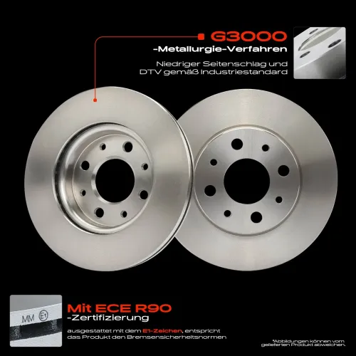 Bremsscheibe Vorderachse Frankberg 5481FB0034101 Bild Bremsscheibe Vorderachse Frankberg 5481FB0034101