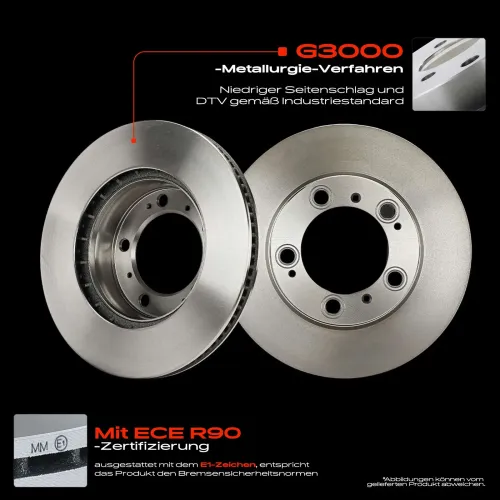 Bremsscheibe Vorderachse Frankberg 5481FB0034102 Bild Bremsscheibe Vorderachse Frankberg 5481FB0034102