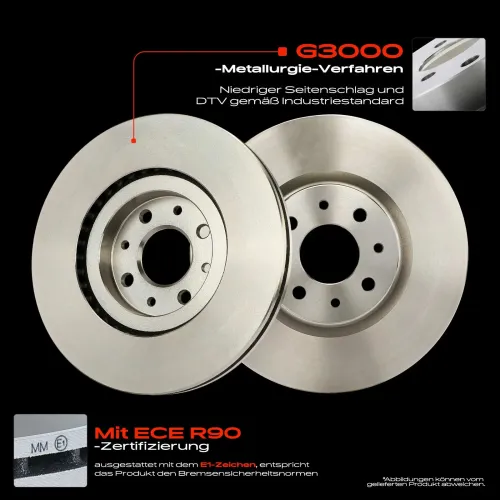 Bremsscheibe Vorderachse Frankberg 5481FB0034134 Bild Bremsscheibe Vorderachse Frankberg 5481FB0034134