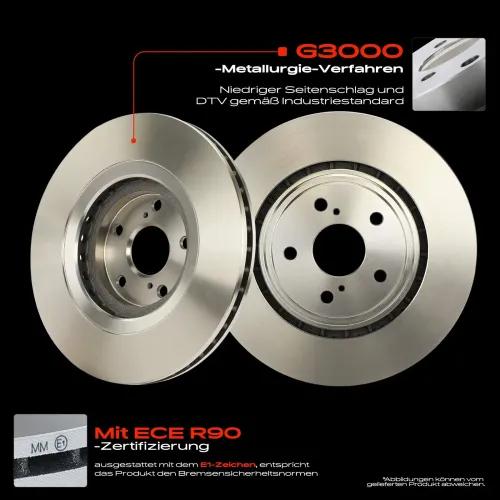 Bremsscheibe Vorderachse Frankberg 5481FB0034145 Bild Bremsscheibe Vorderachse Frankberg 5481FB0034145