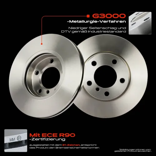 Bremsscheibe Vorderachse Frankberg 5481FB0034154 Bild Bremsscheibe Vorderachse Frankberg 5481FB0034154