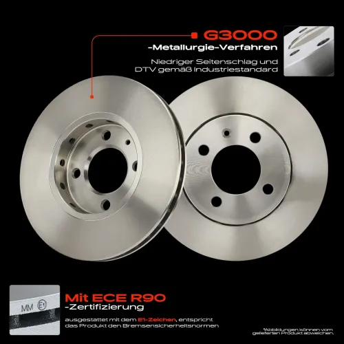 Bremsscheibe Vorderachse Frankberg 5481FB0034155 Bild Bremsscheibe Vorderachse Frankberg 5481FB0034155