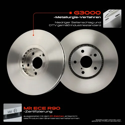 Bremsscheibe Vorderachse Frankberg 5481FB0034161 Bild Bremsscheibe Vorderachse Frankberg 5481FB0034161