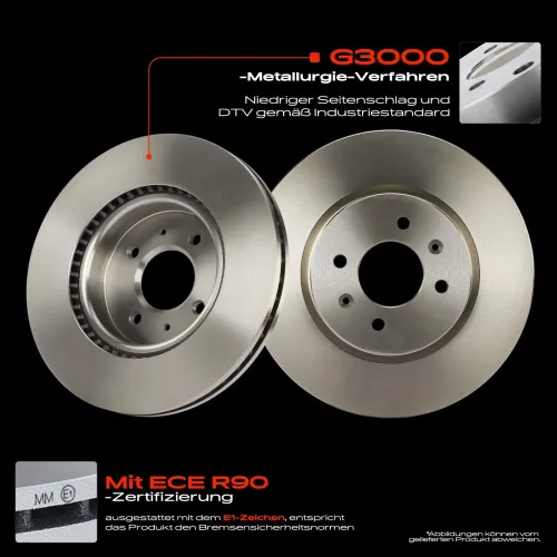 Bremsscheibe Hinterachse Frankberg 5481FB0034171 Bild Bremsscheibe Hinterachse Frankberg 5481FB0034171