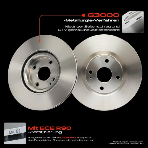 Bremsscheibe Vorderachse Frankberg 5481FB0034172 Bild Bremsscheibe Vorderachse Frankberg 5481FB0034172