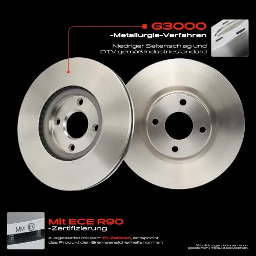 Bremsscheibe Vorderachse Frankberg 5481FB0034187 Bild Bremsscheibe Vorderachse Frankberg 5481FB0034187