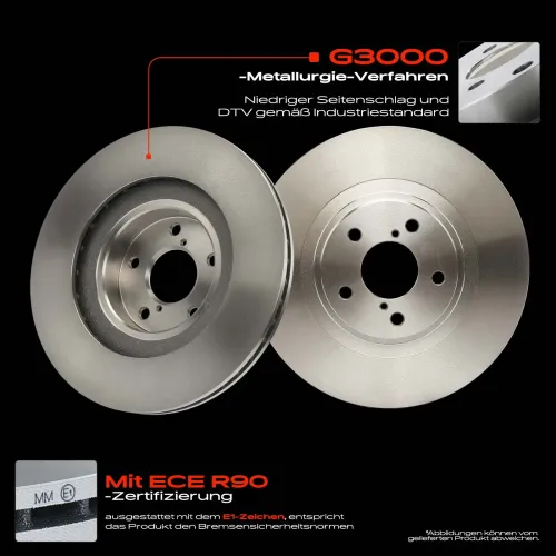 Bremsscheibe Vorderachse Frankberg 5481FB0034190 Bild Bremsscheibe Vorderachse Frankberg 5481FB0034190