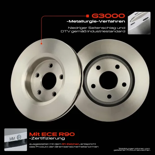 Bremsscheibe Vorderachse Frankberg 5481FB0034217 Bild Bremsscheibe Vorderachse Frankberg 5481FB0034217