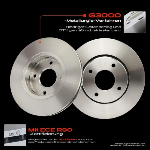 Bremsscheibe Vorderachse Frankberg 5481FB0034224 Bild Bremsscheibe Vorderachse Frankberg 5481FB0034224