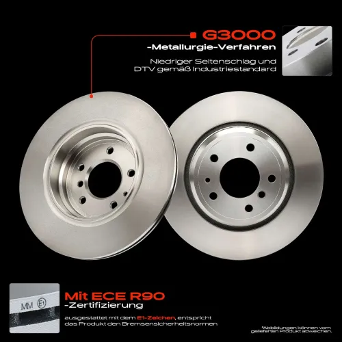 Bremsscheibe Hinterachse Frankberg 5481FB0034231 Bild Bremsscheibe Hinterachse Frankberg 5481FB0034231