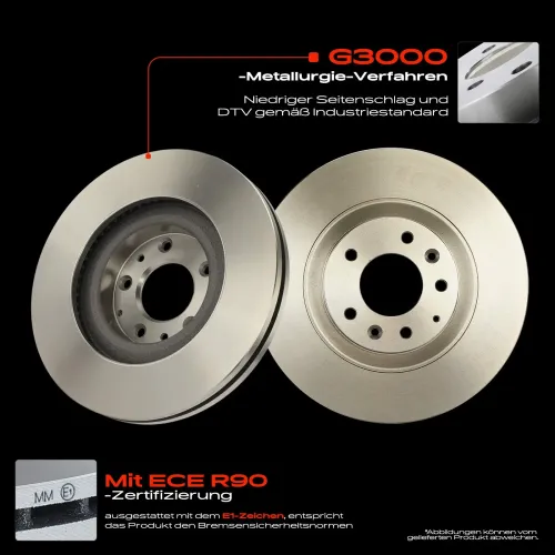 Bremsscheibe Vorderachse Frankberg 5481FB0034245 Bild Bremsscheibe Vorderachse Frankberg 5481FB0034245