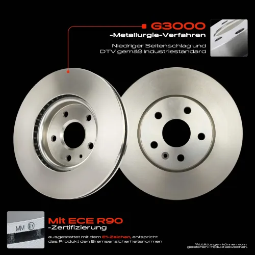 Bremsscheibe Vorderachse Frankberg 5481FB0034246 Bild Bremsscheibe Vorderachse Frankberg 5481FB0034246