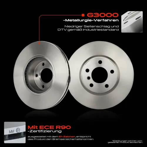 Bremsscheibe Vorderachse Frankberg 5481FB0034263 Bild Bremsscheibe Vorderachse Frankberg 5481FB0034263