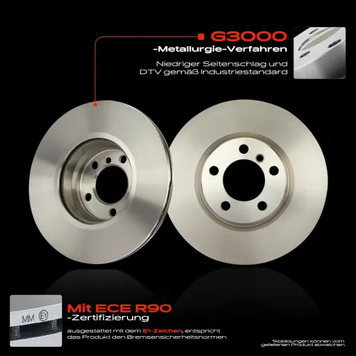 Bremsscheibe Vorderachse Frankberg 5481FB0034280 Bild Bremsscheibe Vorderachse Frankberg 5481FB0034280