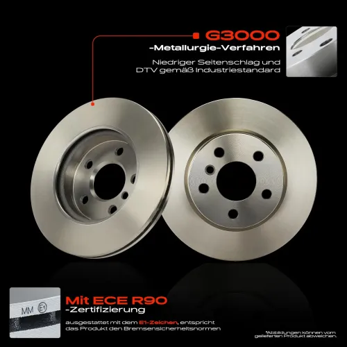 Bremsscheibe Vorderachse Frankberg 5481FB0034287 Bild Bremsscheibe Vorderachse Frankberg 5481FB0034287