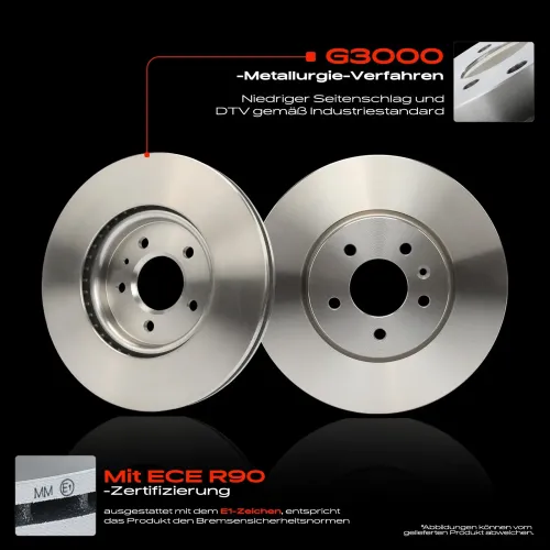 Bremsscheibe Vorderachse Frankberg 5481FB0034293 Bild Bremsscheibe Vorderachse Frankberg 5481FB0034293