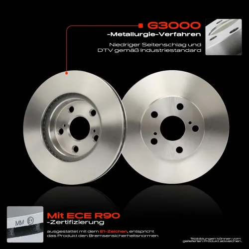 Bremsscheibe Vorderachse Frankberg 5481FB0034314 Bild Bremsscheibe Vorderachse Frankberg 5481FB0034314