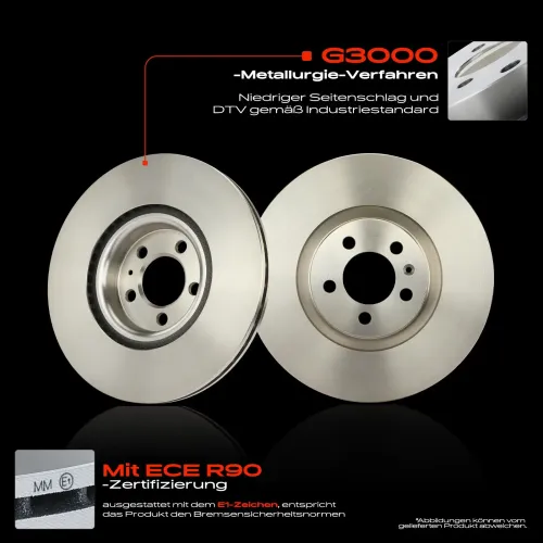 Bremsscheibe Vorderachse Frankberg 5481FB0034326 Bild Bremsscheibe Vorderachse Frankberg 5481FB0034326