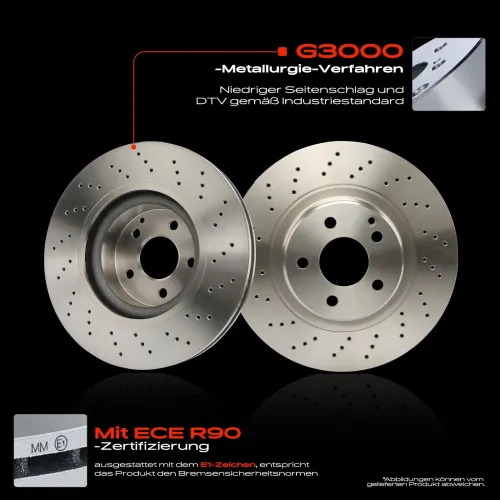 Bremsscheibe Hinterachse Frankberg 5481FB0034330 Bild Bremsscheibe Hinterachse Frankberg 5481FB0034330