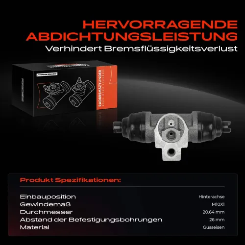 Radbremszylinder Hinterachse Frankberg 5481FB0034385 Bild Radbremszylinder Hinterachse Frankberg 5481FB0034385