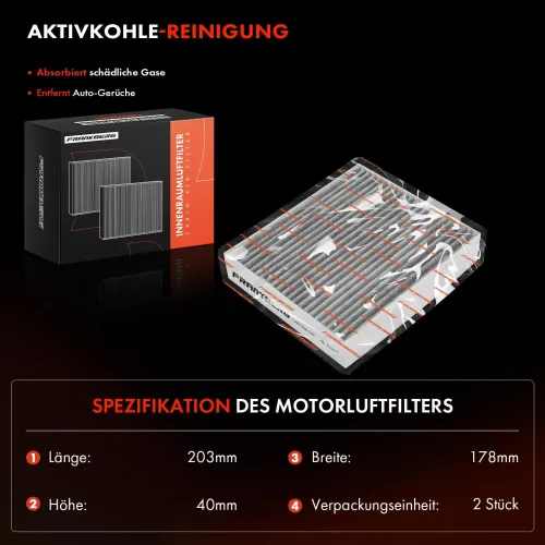 Filter, Innenraumluft Frankberg 5481FB0034609 Bild Filter, Innenraumluft Frankberg 5481FB0034609