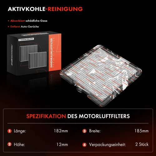 Filter, Innenraumluft Frankberg 5481FB0034613 Bild Filter, Innenraumluft Frankberg 5481FB0034613