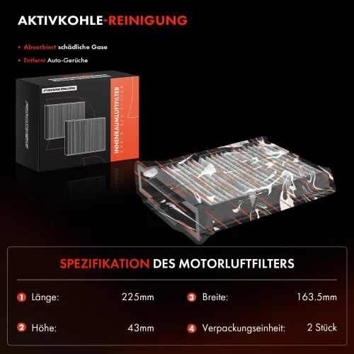 Filter, Innenraumluft Frankberg 5481FB0034631 Bild Filter, Innenraumluft Frankberg 5481FB0034631