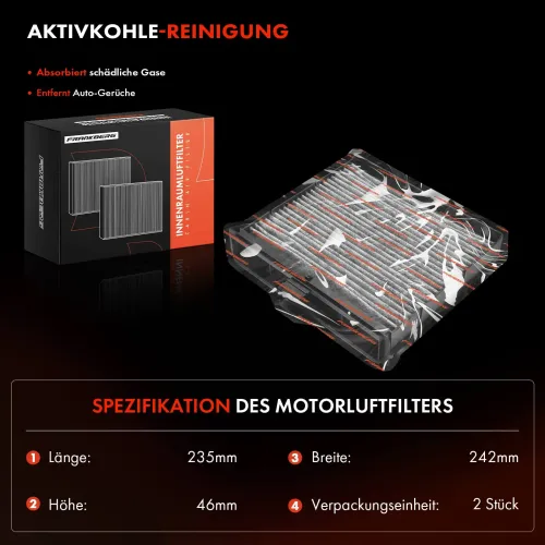 Filter, Innenraumluft Frankberg 5481FB0034634 Bild Filter, Innenraumluft Frankberg 5481FB0034634