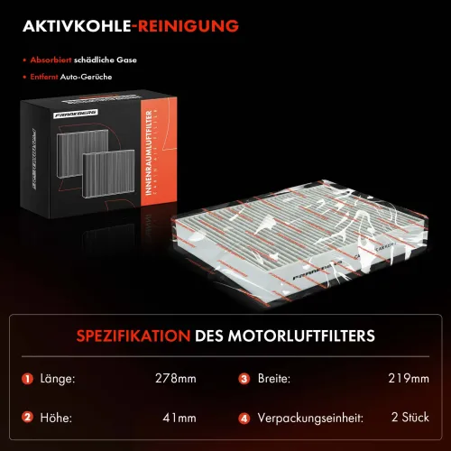 Filter, Innenraumluft Frankberg 5481FB0034645 Bild Filter, Innenraumluft Frankberg 5481FB0034645