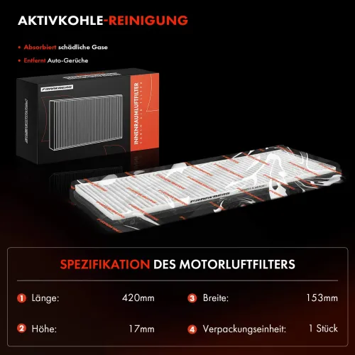Filter, Innenraumluft Frankberg 5481FB0034667 Bild Filter, Innenraumluft Frankberg 5481FB0034667