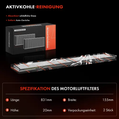 Filter, Innenraumluft Frankberg 5481FB0034670 Bild Filter, Innenraumluft Frankberg 5481FB0034670