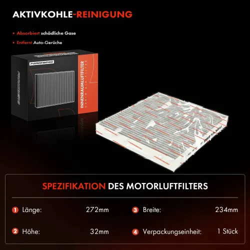 Filter, Innenraumluft Frankberg 5481FB0034673 Bild Filter, Innenraumluft Frankberg 5481FB0034673