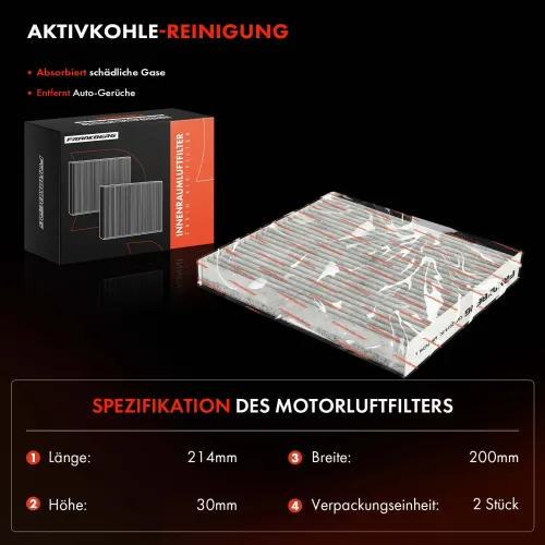 Filter, Innenraumluft Frankberg 5481FB0034681 Bild Filter, Innenraumluft Frankberg 5481FB0034681