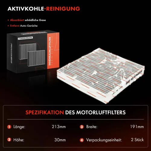 Filter, Innenraumluft Frankberg 5481FB0034685 Bild Filter, Innenraumluft Frankberg 5481FB0034685