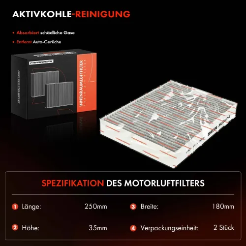 Filter, Innenraumluft Frankberg 5481FB0034694 Bild Filter, Innenraumluft Frankberg 5481FB0034694